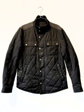 Banana Republic Quilted Jacket Black Size M